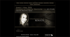 Desktop Screenshot of jamesjkimdds.com